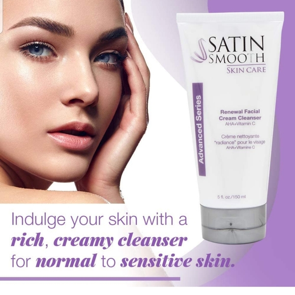 Facial Renewal Cream Cleanser, Remove Residual Makeup,Impurities,Dead Skin Cells - Picture 5 of 7